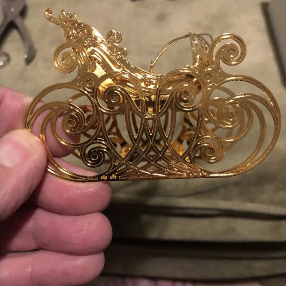 Victorian Sleigh ornament